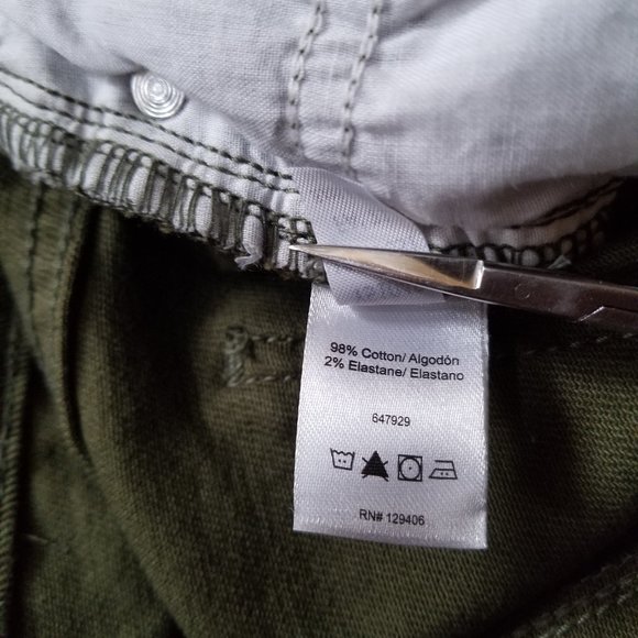 VENUS Mid Rise Olive Green Bootcut Jean - Picture 3 of 10